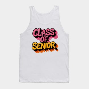 Class Of Senior Tank Top